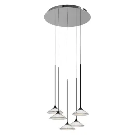 Orsa multipoint pendant light by artemide